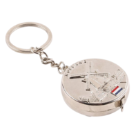 Typisch Hollands Keyring with tape measure - Dutch windmill landscape