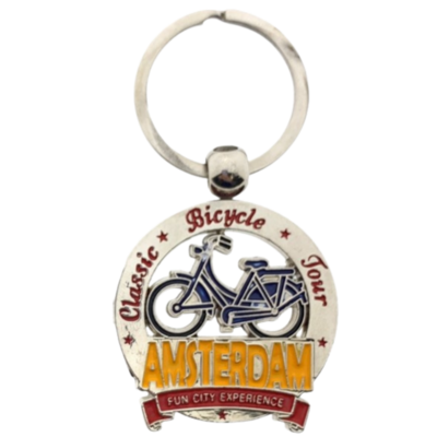 Typisch Hollands Keychain Around Holland - Amsterdam