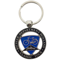 Matix Sleutelhanger Fiets - Amsterdam - blauw-zwart