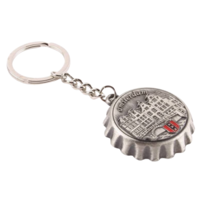 Matix Keyring crown cap Amsterdam pewter-colored