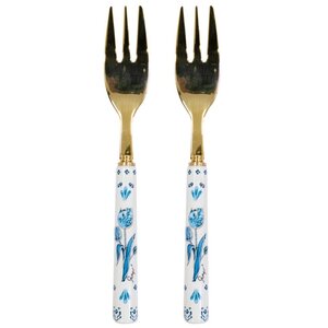 Typisch Hollands Pastry forks 2 pieces in gift box