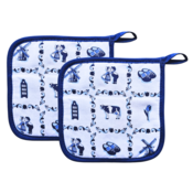 Typisch Hollands Potholders - Typically Dutch - Tile motif