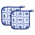 TTD Gifts Potholders - Typically Dutch - Tile motif