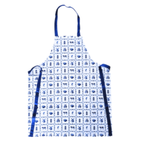 TTD Gifts Kitchen apron - Typical Dutch - Tile motif