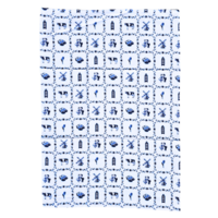 Typisch Hollands Tea towel - Typical Dutch - Tile motif
