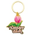 Ter Steege souvenirs Sleutelhanger Dutch beauty tulp roze