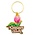 Typisch Hollands Keyring Dutch beauty tulip pink