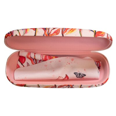 Typisch Hollands Glasses case - Holland - tulips and a butterfly