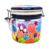 Ter Steege souvenirs Voorraadpot - tulpen Dutch beauty 14cm