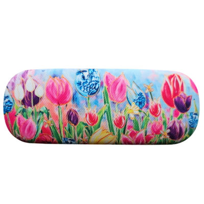 Typisch Hollands Glasses case - Rick sad - Tulips - Dutch Beauty