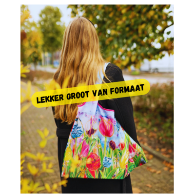 Typisch Hollands Faltbare Tasche - Faltbare Tulpentasche