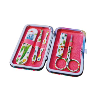 Typisch Hollands Maniküre-Set Tulpen – 5-teilig, vollfarbig