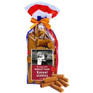 Typisch Hollands Zimtstangen, Holland Foodz, 200-Gramm-Beutel.