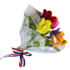 Matix Tulpenboeketje - Chenille in Delfts blauwe vaas