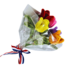 Typisch Hollands Tulpenboeketje - Chenille in geschenkfolie