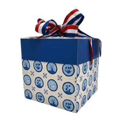 typisch-hollands-geschenkpakket Holland Pop-Up gift box - Dutch treats - XL
