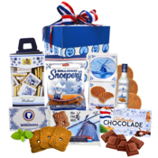 typisch-hollands-geschenkpakket Holland POP-UP geschenkdoos - Hollands lekkers - XL