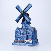 Matix Delfter blaue Windmühle mit Musik