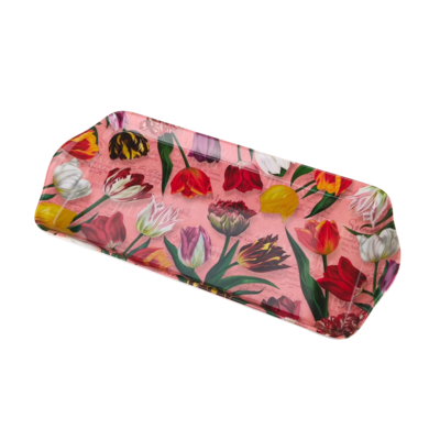 Typisch Hollands Tray Pretty tulips - pink 30x15 cm