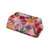 Matix Pretty tulips tray - pink 21x14 cm