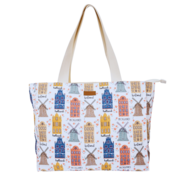 Robin Ruth Fashion Holland – Schultertasche – Mühlen – Tulpen und Fassadenhäuser