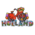 Matix Magnet Holland (bicycle and tulips) letters.