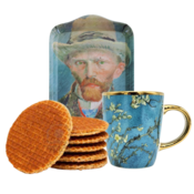 Typisch Hollands Vincent van Gogh Geschenkset – Selbstporträt – Mandelblüte