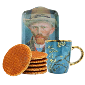 Museumgifts Holland Vincent van Gogh Gift Set - Self-Portrait-Almond Blossom