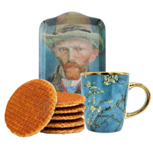 Typisch Hollands Vincent van Gogh Gift Set - Self-Portrait-Almond Blossom