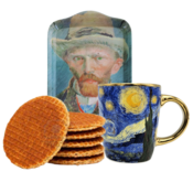Museumgifts Holland Geschenkset Vincent van Gogh - Zelfportret-Sterrenhemel