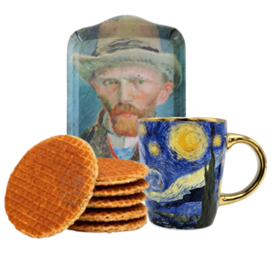 Museumgifts Holland Vincent van Gogh Gift Set - Self-Portrait-Starry Sky