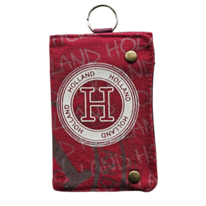 Robin Ruth Fashion Holland-Patch-Geldbörse – Rot