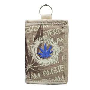 Robin Ruth Fashion Weed patch wallet - Beige