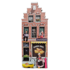 Typisch Hollands Magnet - Amsterdam - Facade House 3D Wooden Shoes
