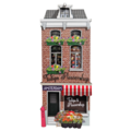 TTD Gifts Magneet - Amsterdam - Gevelhuisje 3D Herenhuis Tulip Flower Shop