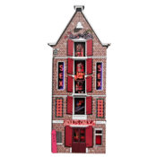 Typisch Hollands Magneet - Amsterdam - Gevelhuisje 3D Amsterdam Sex Huis