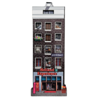 TTD Gifts Magneet - Amsterdam - Gevelhuisje 3D Holland Experience