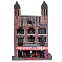 TTD Gifts Magneet - Amsterdam - Gevelhuisje 3D Amsterdam Experience