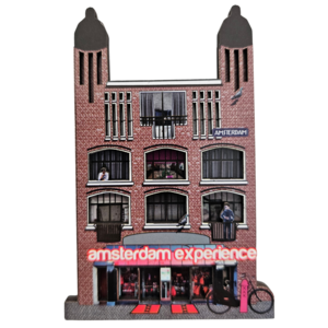 TTD Gifts Magneet - Amsterdam - Gevelhuisje 3D Amsterdam Experience