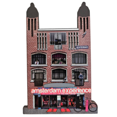 Typisch Hollands Magnet – Amsterdam – Fassadenhaus 3D-Erlebnis Amsterdam