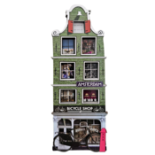 Typisch Hollands Magnet - Amsterdam - Facade House 3D Bike Shop