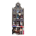 Typisch Hollands Magnet - Amsterdam - Facade House 3D Shop with fish cart