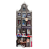 Typisch Hollands Magnet – Amsterdam – Fassadenhaus 3D-Shop mit Fischwagen