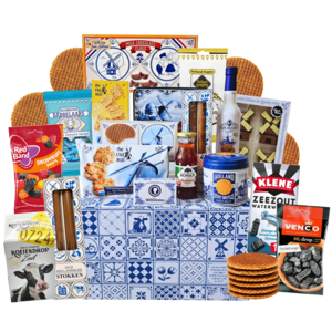 typisch-hollands-geschenkpakket Typisch niederländisches Super-Geschenkpaket – Niederländische Köstlichkeiten