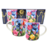 Typisch Hollands Geschenkset mit 2 Kaffeetassen – bunte Tulpen – Rick Triest