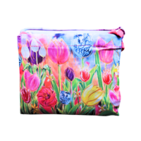 Ter Steege souvenirs Foldable bag - Folding bag tulips - Rick Triest