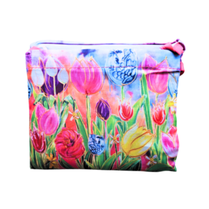 Ter Steege souvenirs Foldable bag - Folding bag tulips - Rick Triest