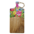 Typisch Hollands Cheese board with Dutch tulips 35x16 cm