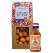 Typisch Hollands Geschenkset – Wir lieben Orange – Butterkugeln & Orangen-Shot