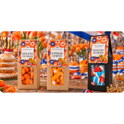 Typisch Hollands Gift Set - We Love Orange - Butterballs & Orange Shot